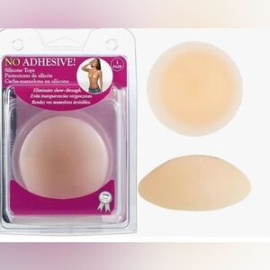 Womens Supportables Silicone Tops Reusable Stick On Bra 1 pair BNIB